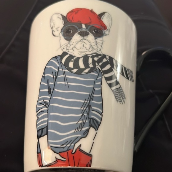 Signature Housewares Incorporated Hipster Animal Boston Terrier Coffee Mug Cup - Picture 8 of 14